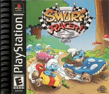 Smurf Racer! (US) box cover front